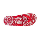 Locals x Kahala Women's Slippah - Duke's Pareo (Surfer Red)
