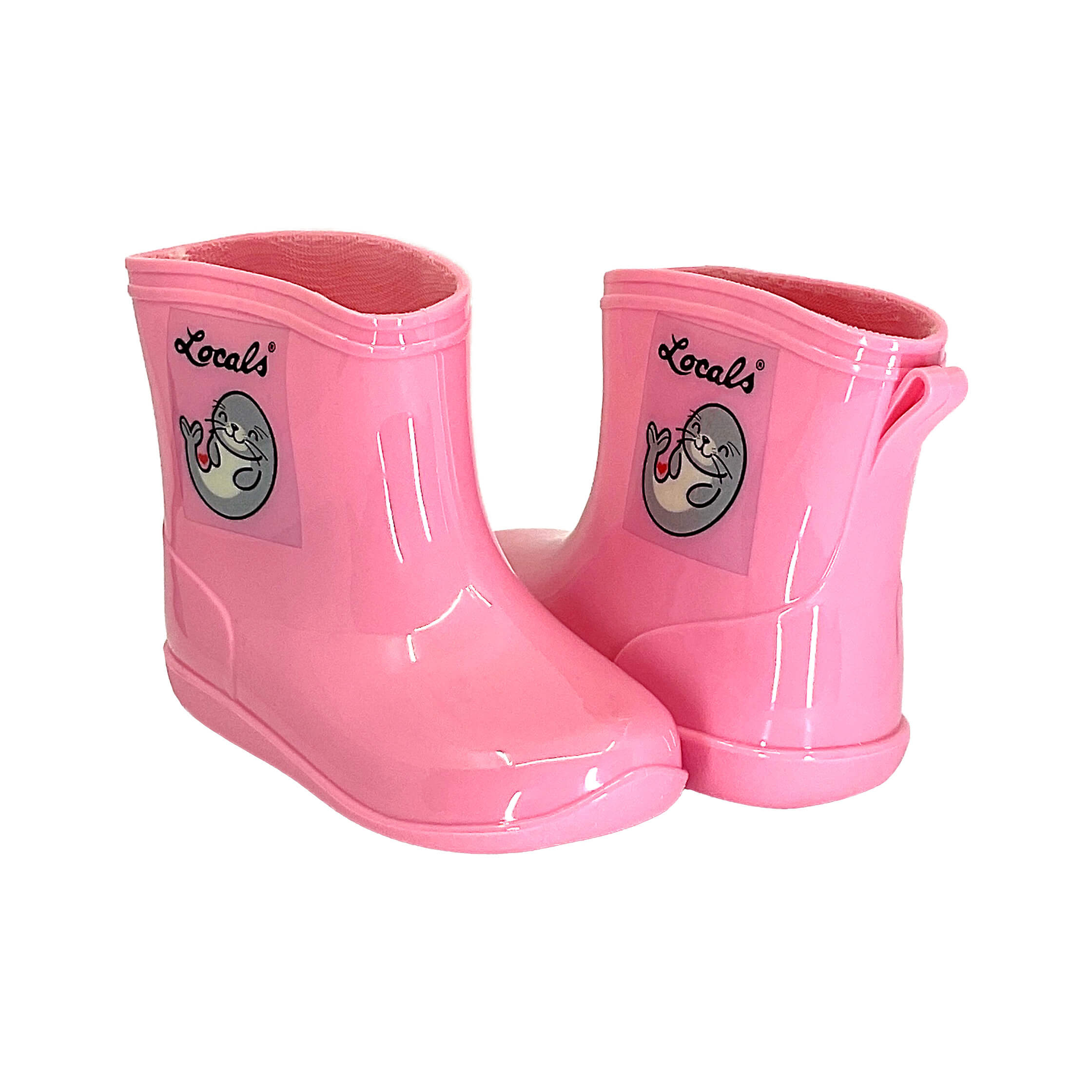 New! Kids Rain Boots - Pink