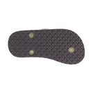 Locals Kids Original Black Platform Slippahs with Clear Strap