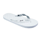 Locals Original White Platform Slippahs with Clear Strap