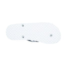 Locals Original White Platform Slippahs with Clear Strap