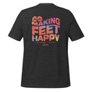 Making Feet Happy Short Sleeve Unisex Tee