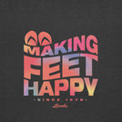 Making Feet Happy Short Sleeve Unisex Tee