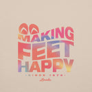 Making Feet Happy Short Sleeve Unisex Tee
