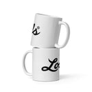 Script Logo White Mug