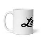 Script Logo White Mug
