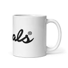 Script Logo White Mug