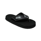 Kids Elastic Strap Black Slippah