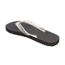Locals Original Black Platform Slippahs with Clear Strap