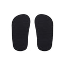 Kids Elastic Strap Black Slippah