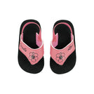 Kids Elastic Strap Pink Slippah