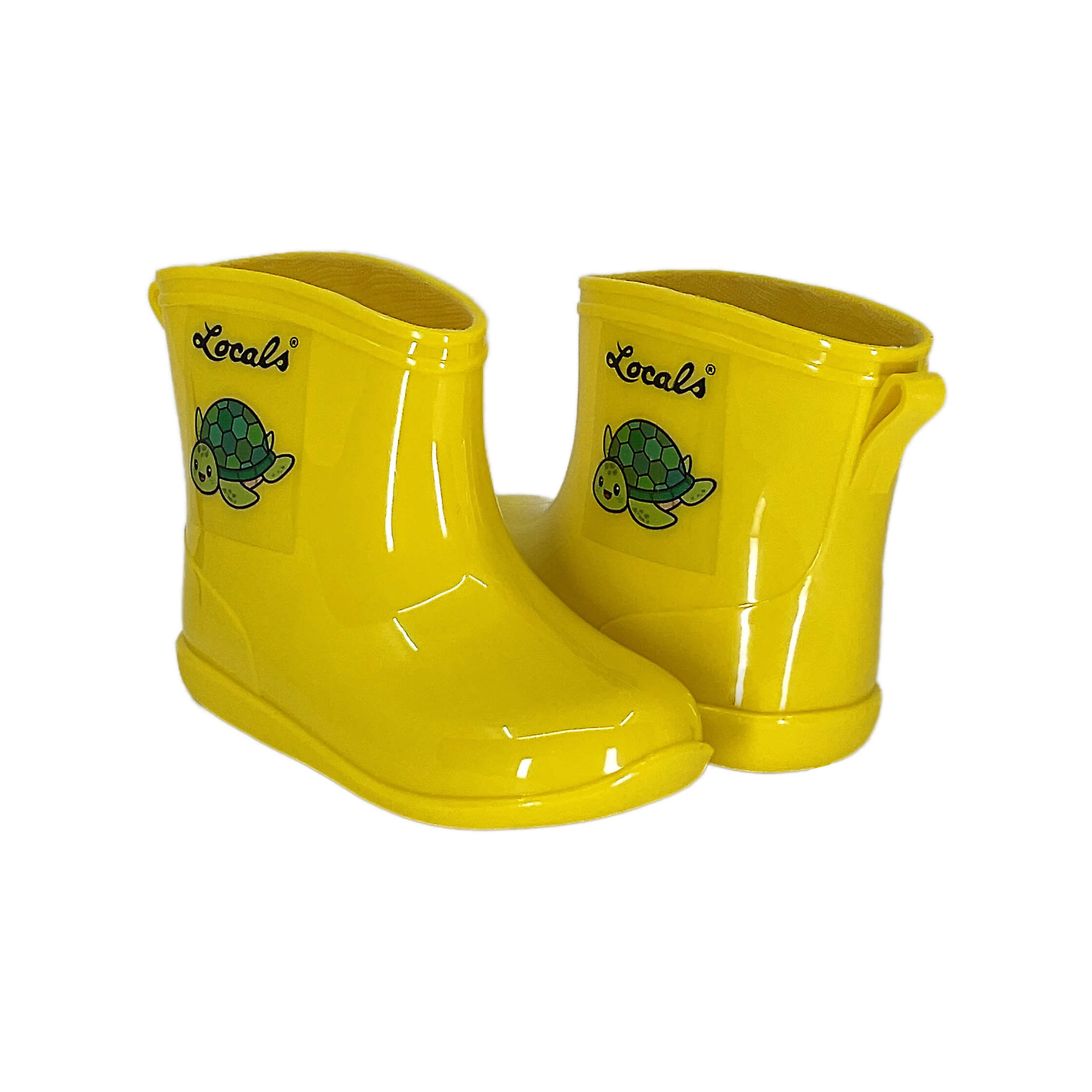 New! Kids Rain Boots - Yellow