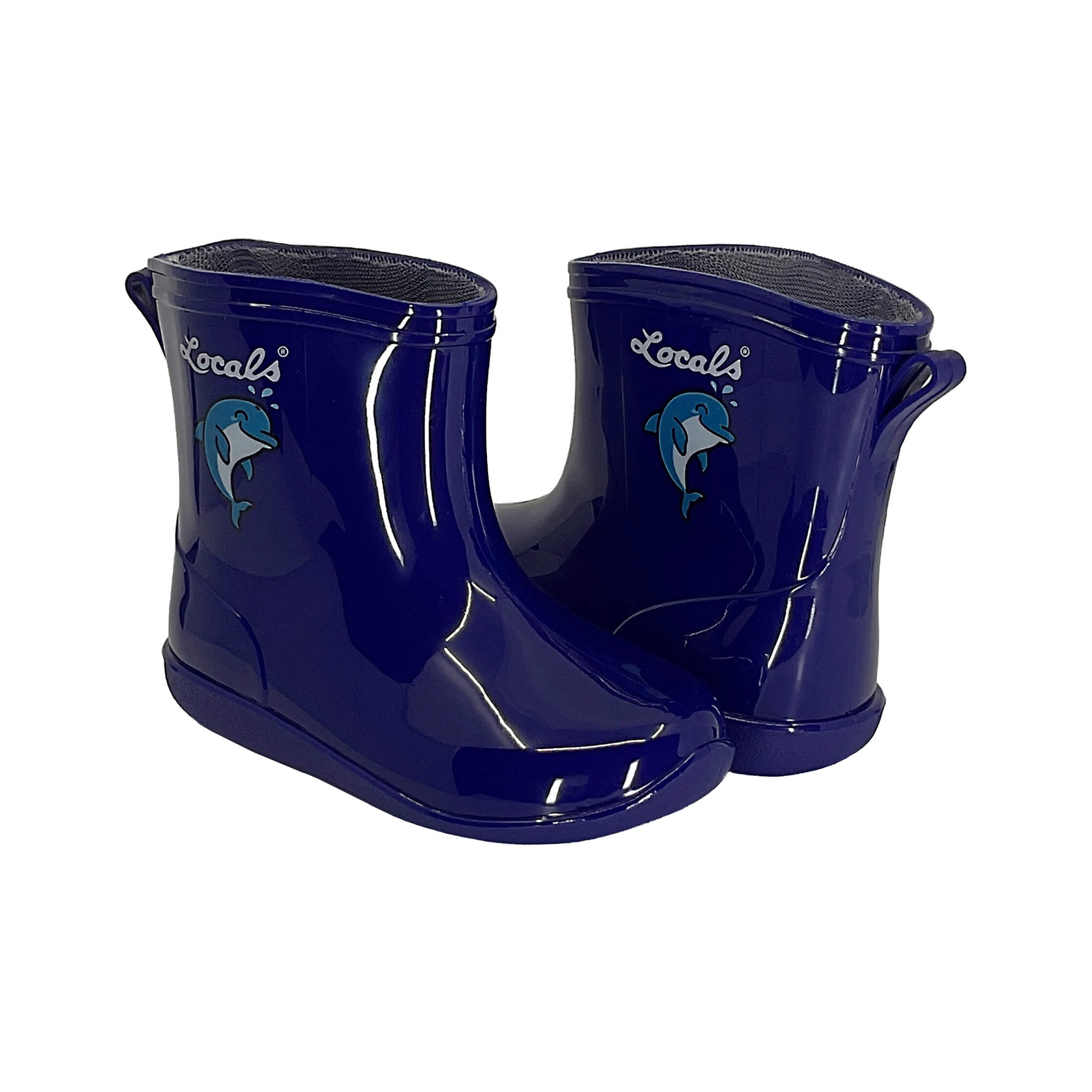 New! Kids Rain Boots - Indigo