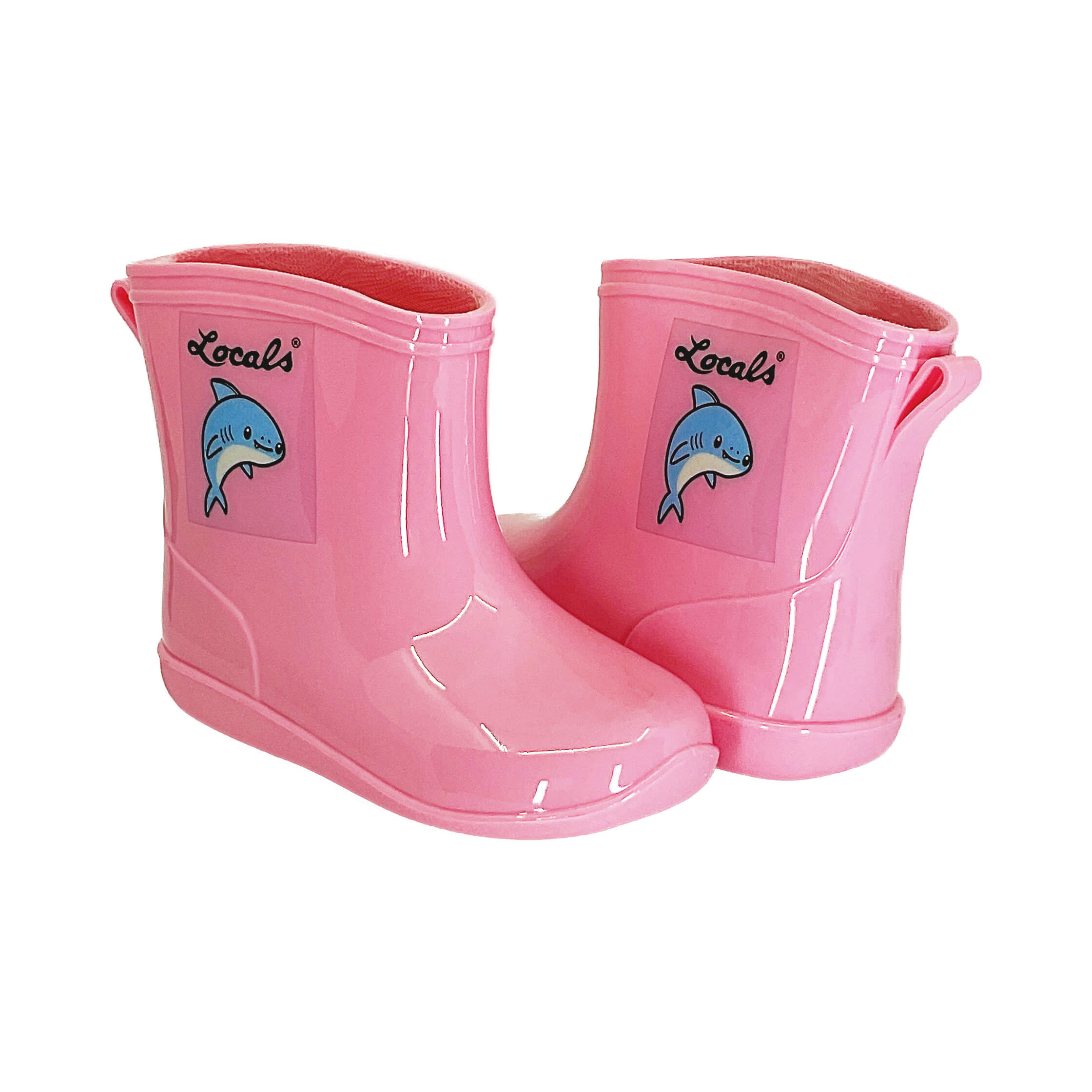 Kids Rain Boots Pink Locals Hawai i