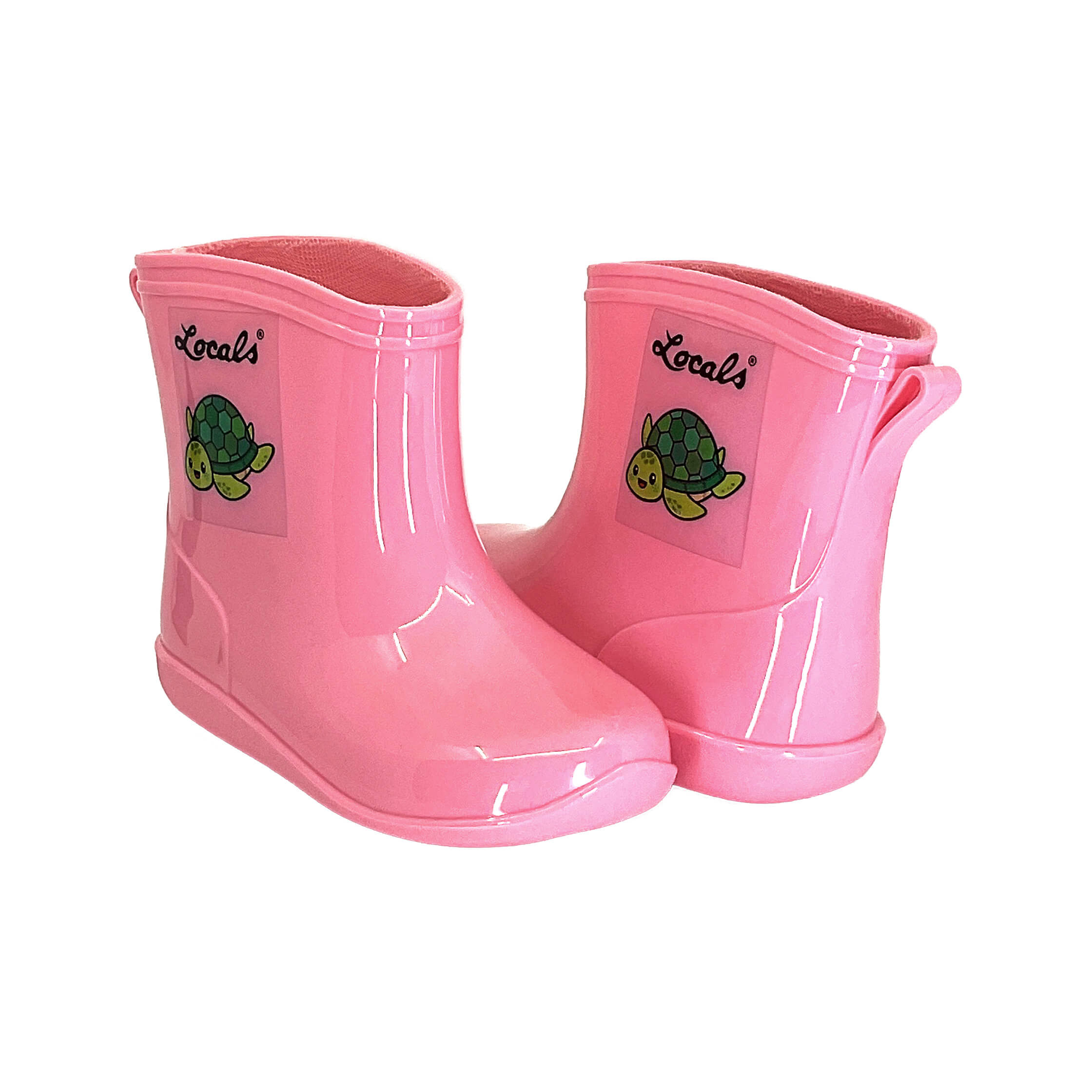 New! Kids Rain Boots - Pink