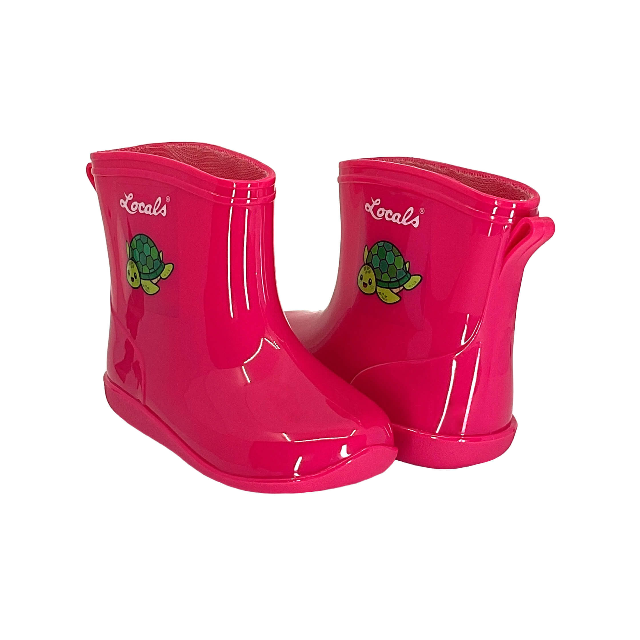 New! Kids Rain Boots - Red