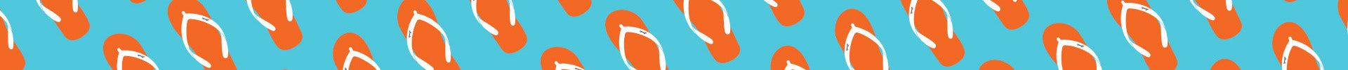 Orange slipper wallpaper pattern