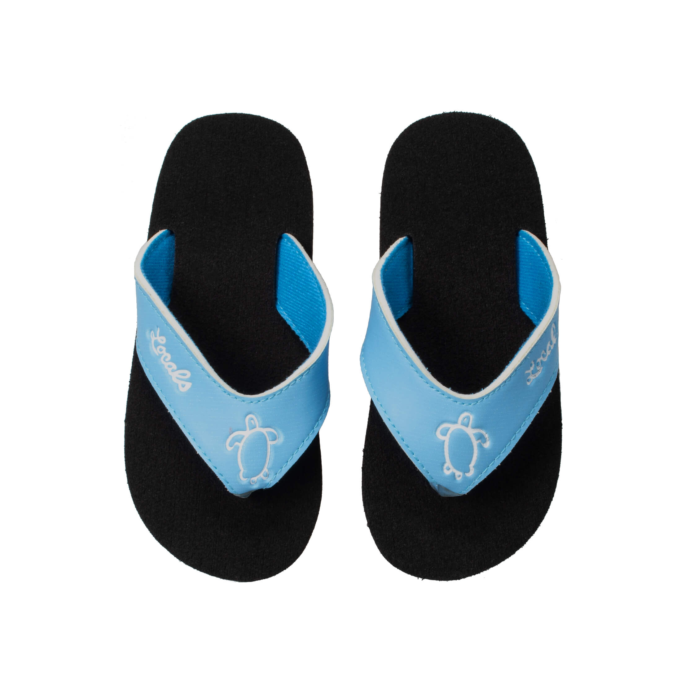 Kids Elastic Strap Turquoise Slippah